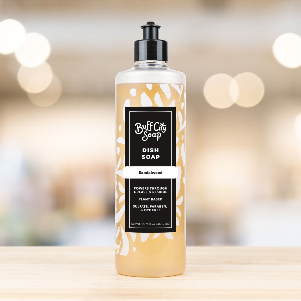 Sandalwood Dish Soap by Buff City Soap Supply, LLC