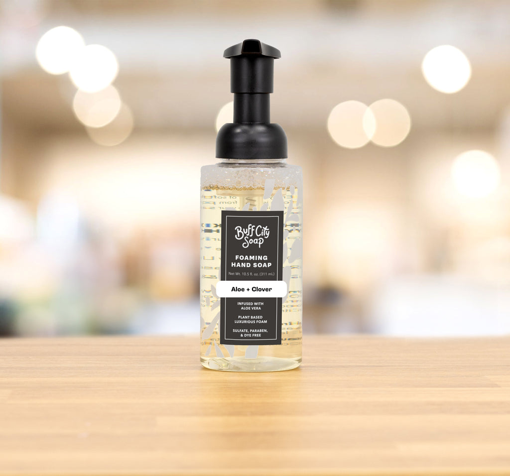 Aloe + Clover Foaming Hand Soap
