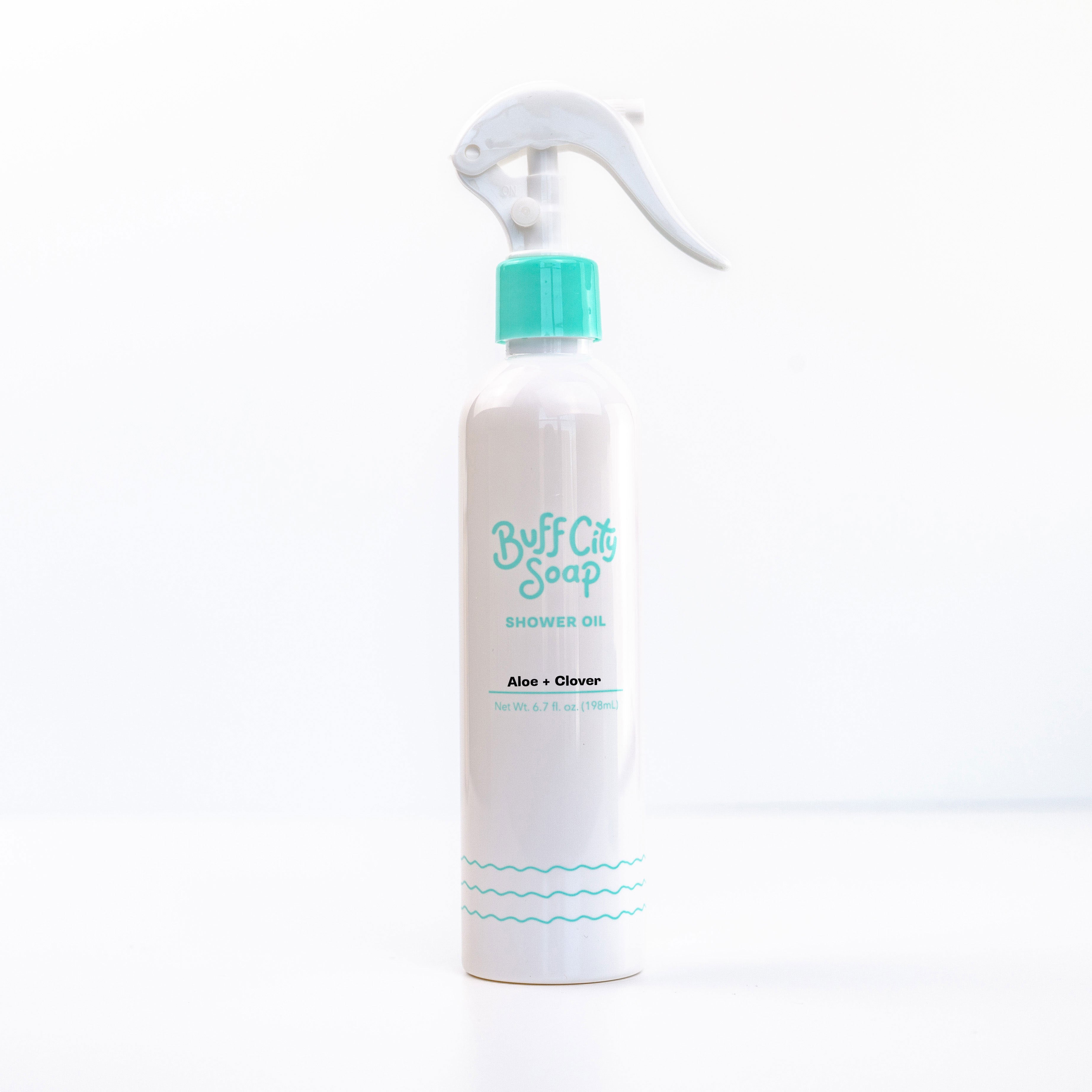 Aloe + Clover Shower Oil