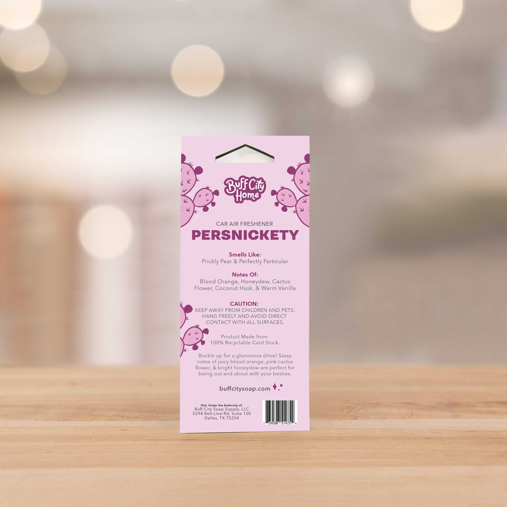 Persnickety Car Air Freshener